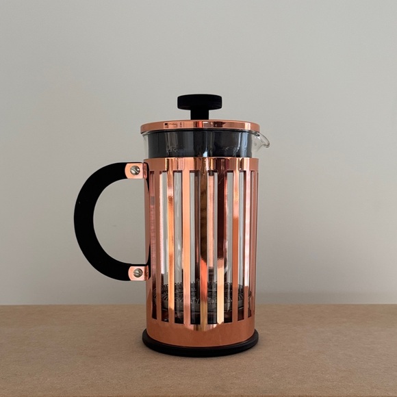 Copper Bodum + StarbucksFrench Press Coffee Maker in Rose Gold